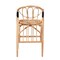 Bali & Pari Cyntia Modern Bohemian Natural Brown Rattan Counter Stool 235-13349-ZORO - alternate 8